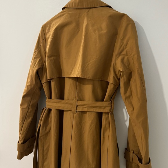 New Day by Target Camel Colored Belted Trench Coat Water resistant size XS - Picture 9 of 10